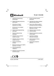 Priručnik Einhell TC-AV 1720 DW Usisavač