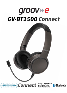 Handleiding Groov-e GV-BT1500 Connect Headset