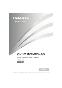 Manual Hisense LMT43M6AVE Fridge-Freezer