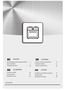 Rokasgrāmata Indesit IS67V8CHX/E Kombinētā plīts