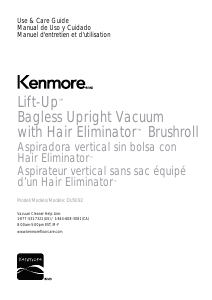 Manual de uso Kenmore DU5092 Aspirador