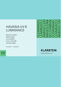 Mode d’emploi Klarstein 10041828 Havasia UV 6 Luminance Lave-vaisselle