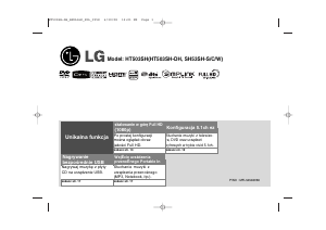 Instrukcja LG HT503SH-DH Zestaw kina domowego