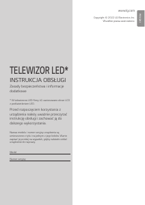 Instrukcja LG 32LQ631C0ZA Telewizor LED