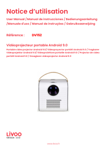Manual de uso Livoo DV152 Proyector