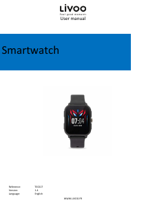 Handleiding Livoo TEC617 Smartwatch