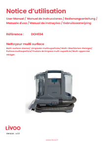 Manual de uso Livoo DOH134 Aspirador