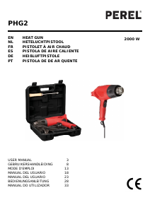 Manual Perel PHG2 Heat Gun