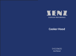 Manual Senz SH110W20 Cooker Hood