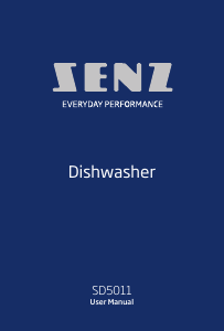 Manual Senz SD5011 Dishwasher