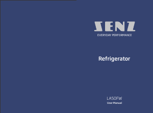 Manual Senz LA50FW Refrigerator