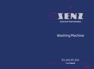 Manual Senz STL350 Washing Machine