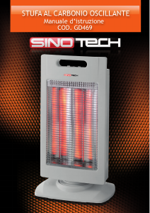 Manuale Sinotech GD469 Termoventilatore