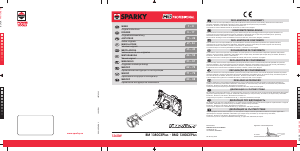 Наръчник Sparky BM 1380CE Plus Миксер за цимент