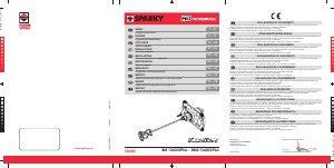 Handleiding Sparky BM 1360CE Plus Cementmixer