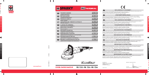 Instrukcja Sparky FB 724 Szlifierka do betonu