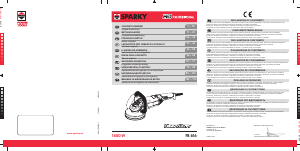 Руководство Sparky FB 616 Машина для шлифовки бетона