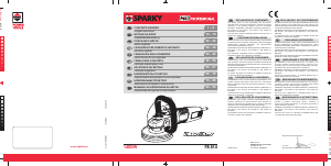 Manuale Sparky FB 514 Smerigliatrice per calcestruzzo