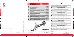 Manual de uso Sparky SMA 18Li HD Lijadora orbital