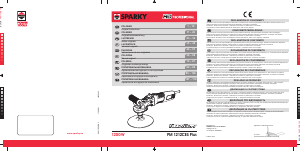 Manual de uso Sparky PM 1212CES Plus Pulidora