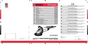 Наръчник Sparky PMB 2430E Полираща машина