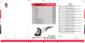 Посібник Sparky PMB 1655 Полірувальна машина
