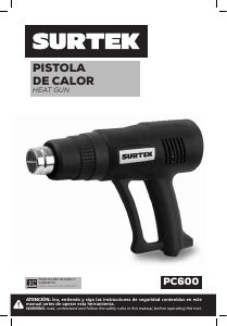 Manual Surtek PC600 Heat Gun