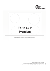 Manual de uso Thermex TXHK 60 P Placa