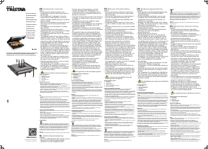 Bedienungsanleitung Tristar GR-2858 Kontaktgrill