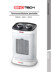 Manuale Sinotech GD608 Termoventilatore