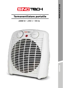 Manuale Sinotech GD609 Termoventilatore