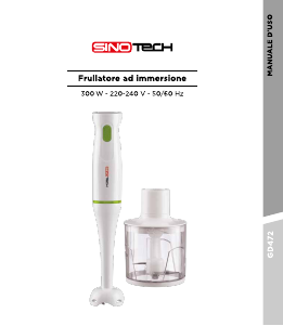 Manuale Sinotech GD472 Frullatore a mano