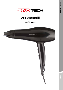 Manuale Sinotech GD229 Asciugacapelli
