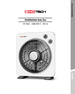 Manuale Sinotech GD568 Ventilatore
