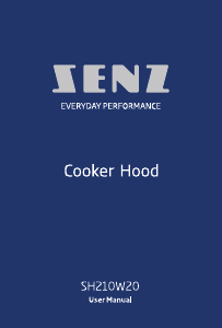 Manual Senz SH210W20 Cooker Hood