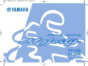 Bedienungsanleitung Yamaha Majesty125 (2006) Roller
