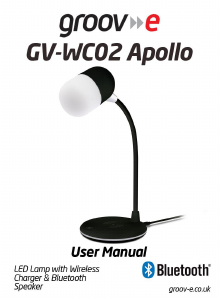 Manual Groov-e GV-WC02 Apollo Wireless Charger