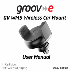 Handleiding Groov-e GV-WM5 Telefoonhouder