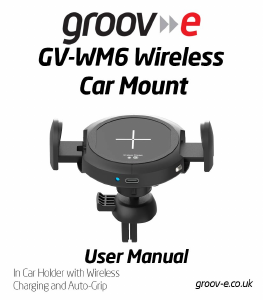 Manual Groov-e GV-WM6 Phone Mount