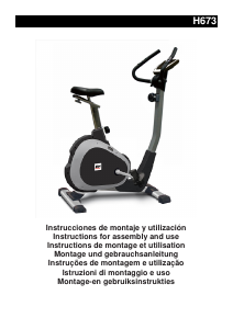 Manuale BH Fitness H673 Cyclette