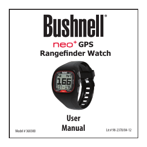 Handleiding Bushnell Neo+ Golf GPS