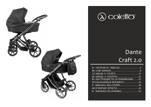 Руководство Coletto Dante Детская коляска