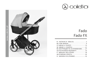 Priročnik Coletto Fado Otroški voziček