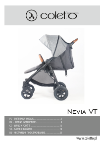 Handleiding Coletto Nevia VT Kinderwagen