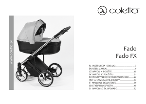 Handleiding Coletto Fado FX Kinderwagen