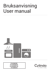 Manual Cylinda F 9185NEVE Freezer