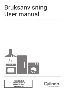 Manual Cylinda KF 9185NEHE Fridge-Freezer