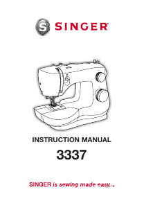 Manual de uso Singer 3337 Máquina de coser