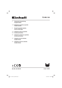 Manuál Einhell TC-BG 150 Stolní bruska