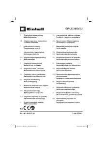 Manual Einhell GP-LC 36/35 Li Chainsaw